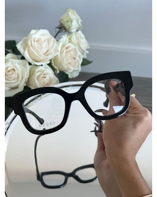 Gucci Black Gg1423O Thick Rim Frames
