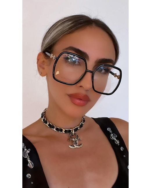 Gucci Velvet GG0890O Frames in Black (Brown) Lyst