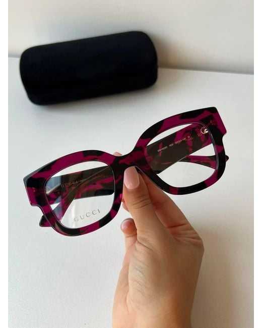 Gucci Black Gg1423O Thick Rim Frames