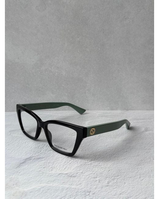 Gucci Black Gg1715O Cat Eye Frames