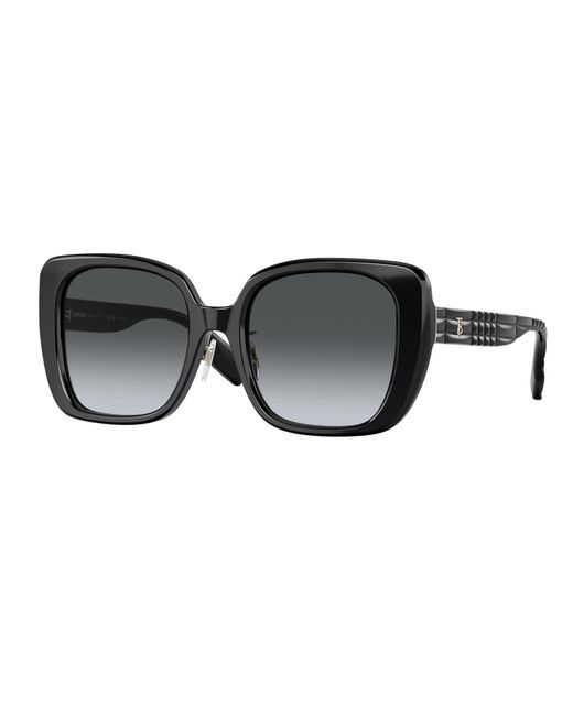 Burberry Be4371f Helena Sunglasses in Black Lyst