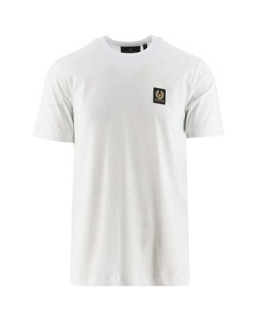 Belstaff Gray Cotton Jersey T-Shirt for men