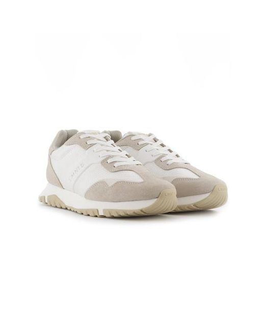 LMNTS White Tan Sefton Sneaker for men