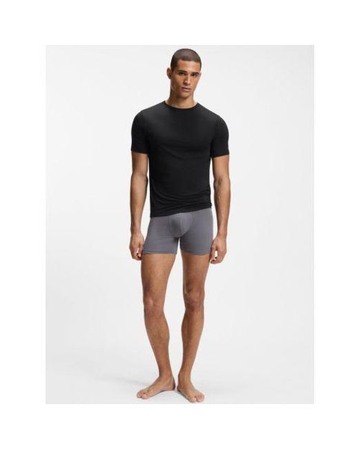 Boss Gray Assorted 3-Pack Bamboo Blend T-Shirt for men