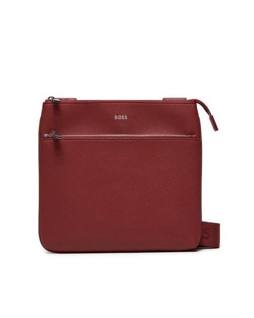 Boss Brown Open Zair Large Envelope Bag for men