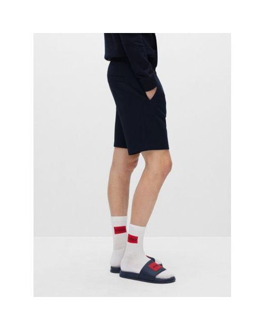 HUGO Blue Dark Diz222 Short for men