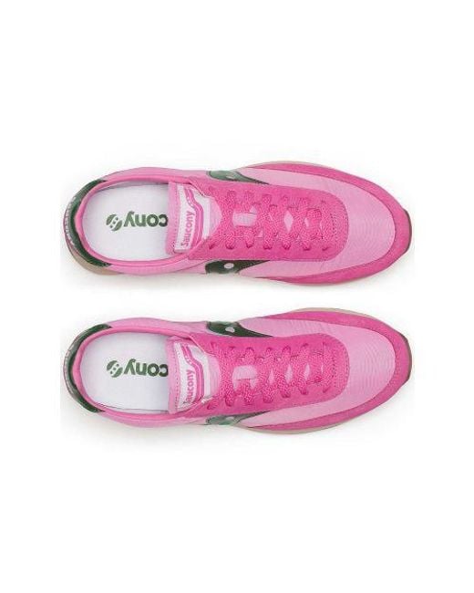 Saucony Pink Forest Trainer 80 Trainer for men