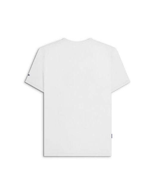 Lambretta White Target T-Shirt for men