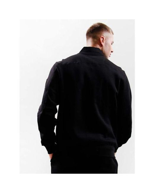 Marshall Artist Black Siren Quarter Zip Sweatshirt for men