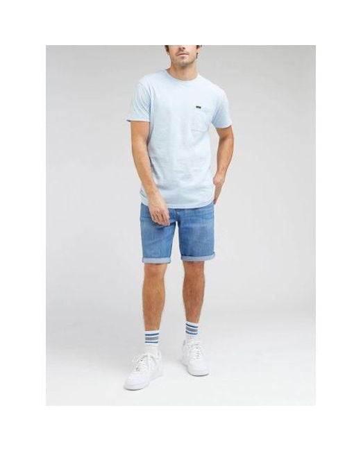 Lee Jeans Blue Prep Ultimate Pocket T-Shirt for men