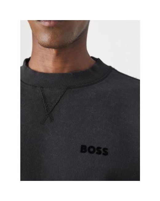 Boss Black We_Logoraw Sweatshirt for men