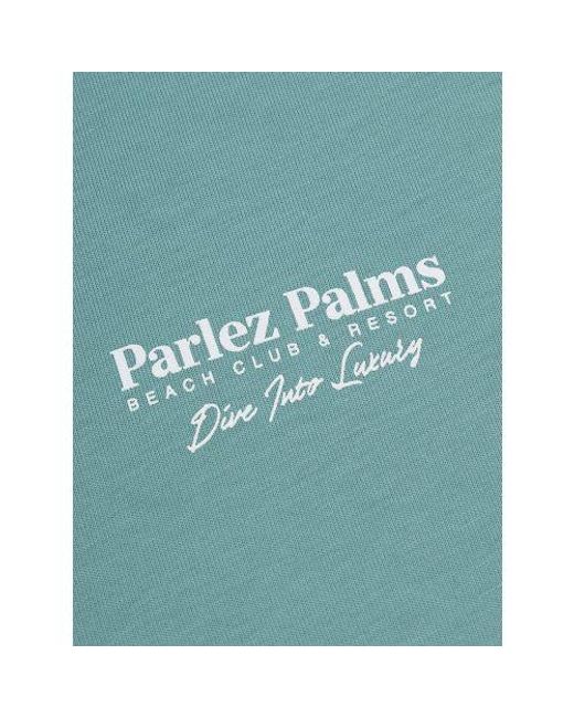 Parlez Blue Sage Shore Retreat T-Shirt for men