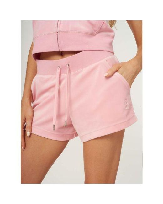 Juicy Couture Pink Candy Eve Track Short