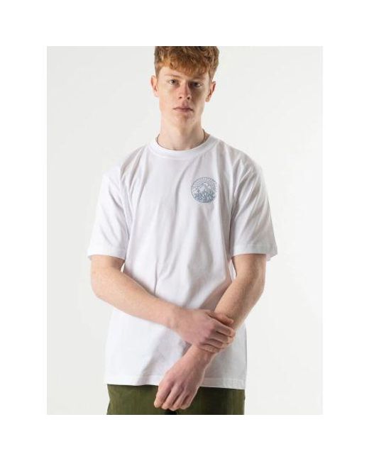 Hikerdelic White Core Logo T-Shirt for men