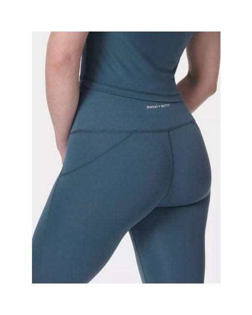 Sweaty Betty Blue Subdued All Day Cropped Legging