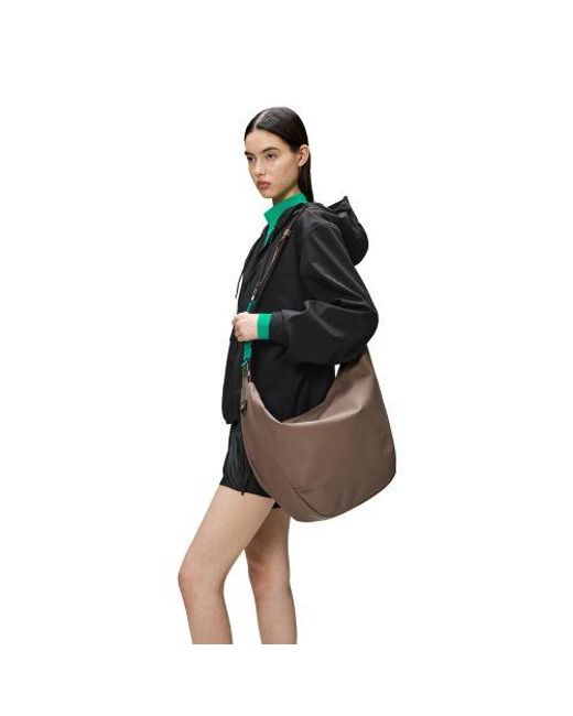 Rains Brown Shade Valera Large Shoulder Bag