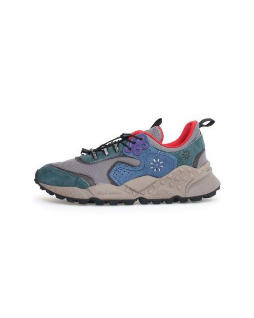 Flower Mountain Blue Anthracite Light Kotetsu Hooks Trainer for men