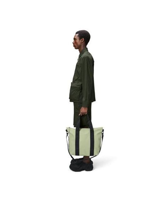 Rains Green Earth Mini Tote Bag for men