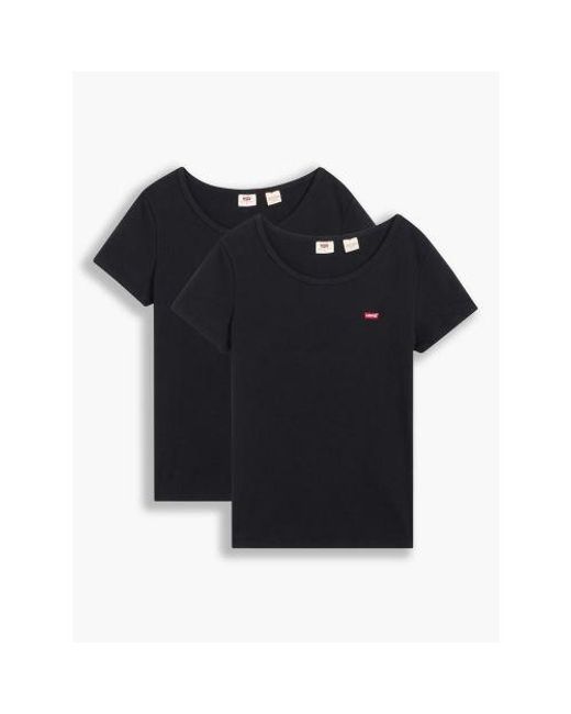 Levi's Black Mineral & Mineral 2 Pack Crew Neck T-Shirt
