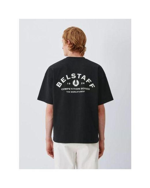 Belstaff Black Competition T-Shirt for men