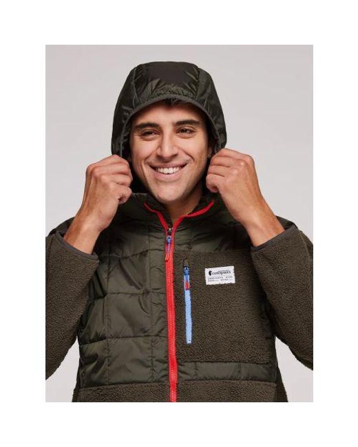 COTOPAXI Brown Iron Trico Hybrid Jacket for men