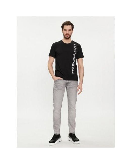 Emporio Armani Black Linea T-Shirt for men