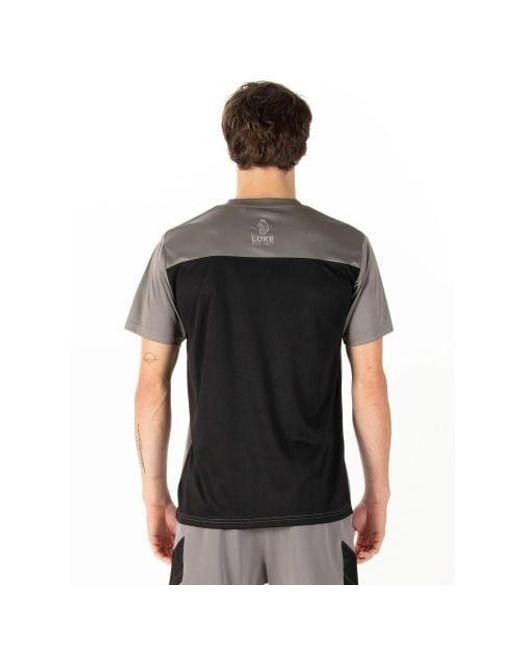 Luke 1977 Gray Concrete Peak Performance T-Shirt for men