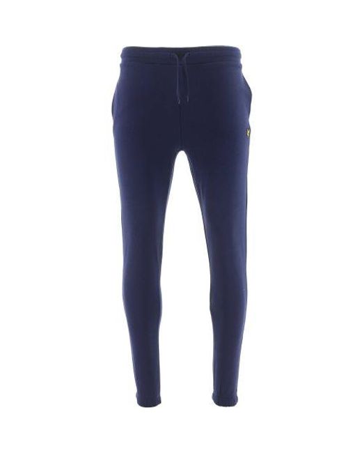 Lyle & Scott Blue Slim Jogging Pant for men