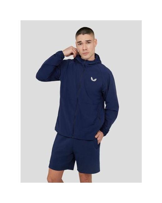 Castore Blue Flyweight Jacket for men