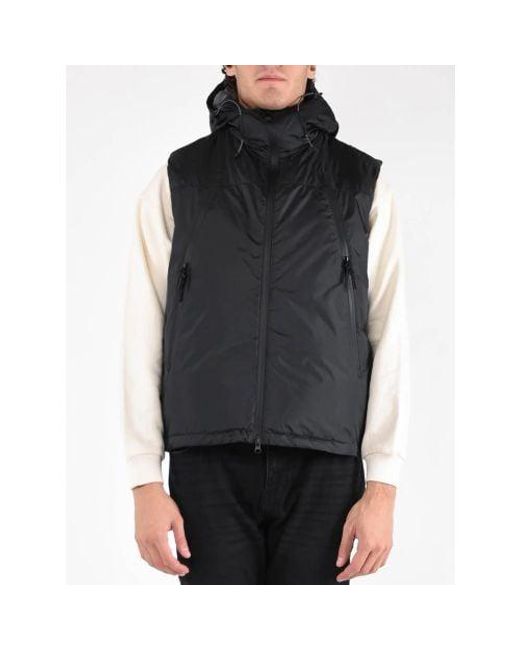 OUTHERE Black Ripstop Gilet for men