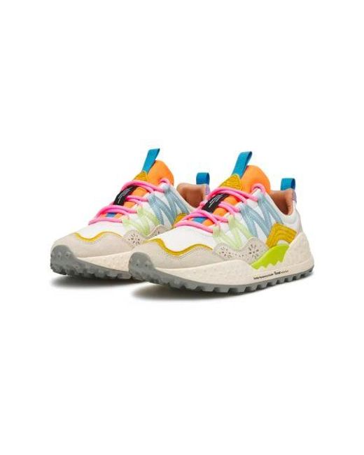 Flower Mountain Natural Multicolour Washi Trainer