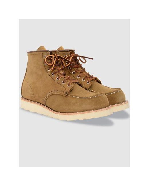Red Wing Brown Wing Mohave Classic Moc Toe Boot for men