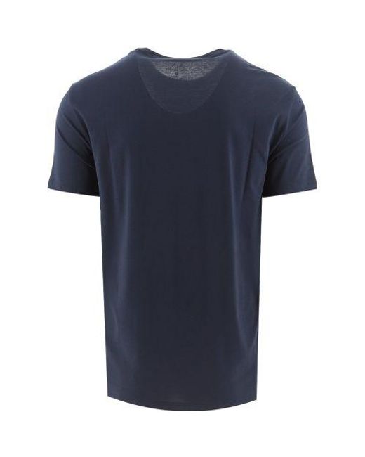 Armani Exchange Blue Regular Fit T-Shirt for men