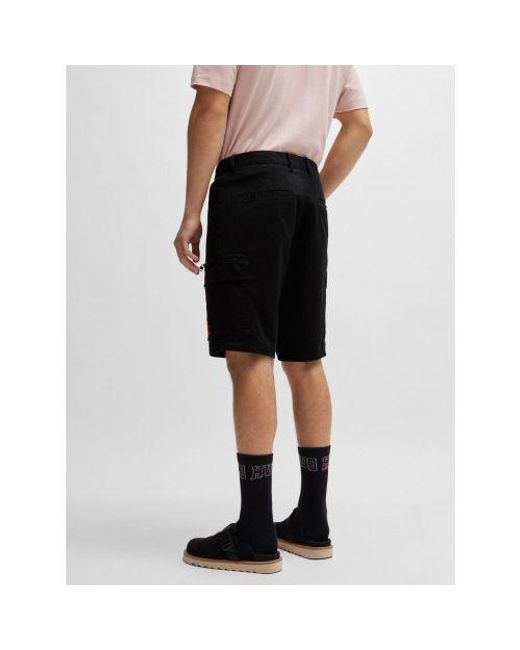 HUGO Black Johny232D Regular Fit Short for men