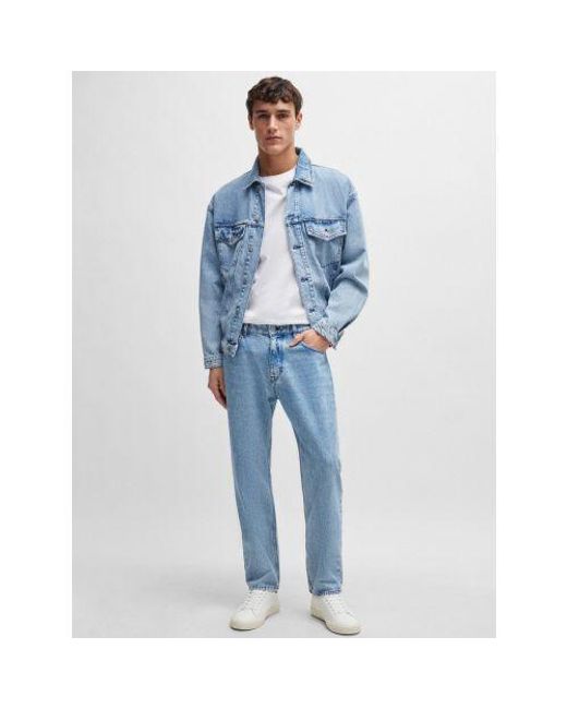 Boss White Open Aiden Tennis Trainer for men