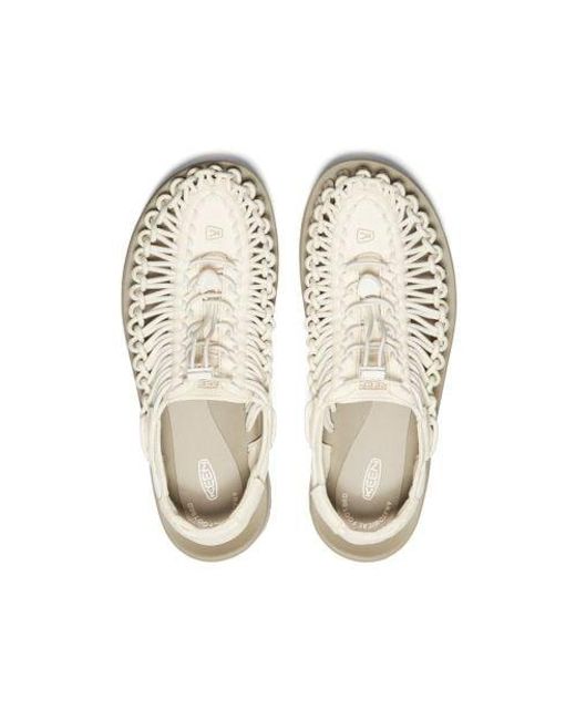 Keen White Cap Cornstalk Uneek Sandal for men