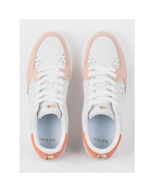 Paul Smith White Cosmo Trainer