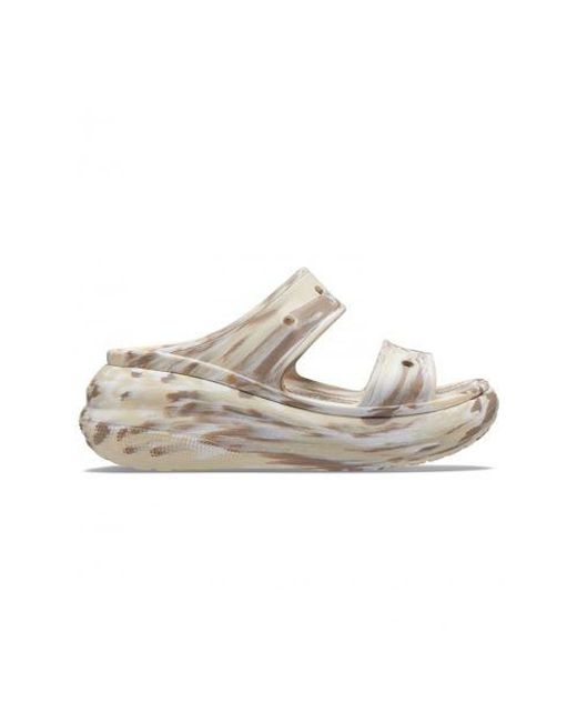 CROCSTM Metallic Bone Multicolour Classic Crush Marbled Sandal