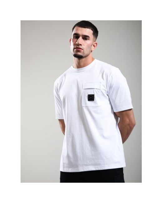 Marshall Artist White Kyoto Pocket T-Shirt for men