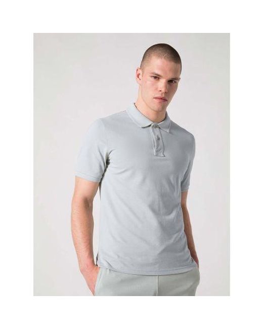 Parajumpers Gray Pastel Gangapuma Polo Shirt for men