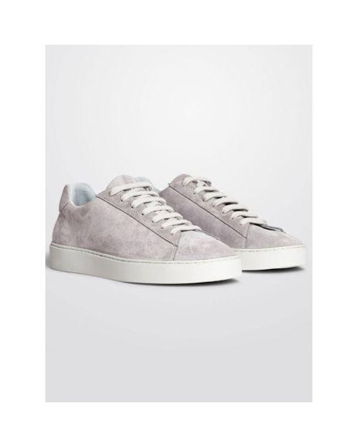 Norse Projects White Slate Court Sneaker Trainer for men