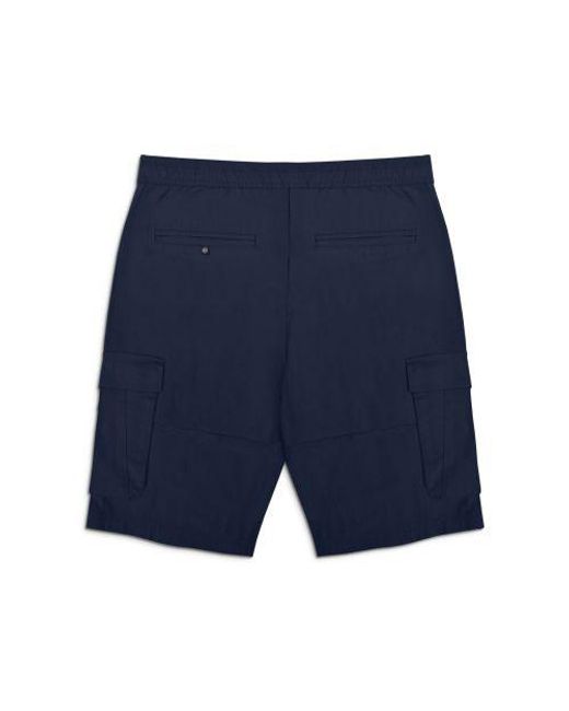 Lambretta Blue Utility Cargo Short for men