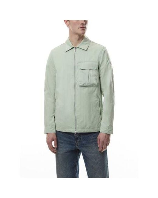 Belstaff Green Breeze Drome Overshirt for men