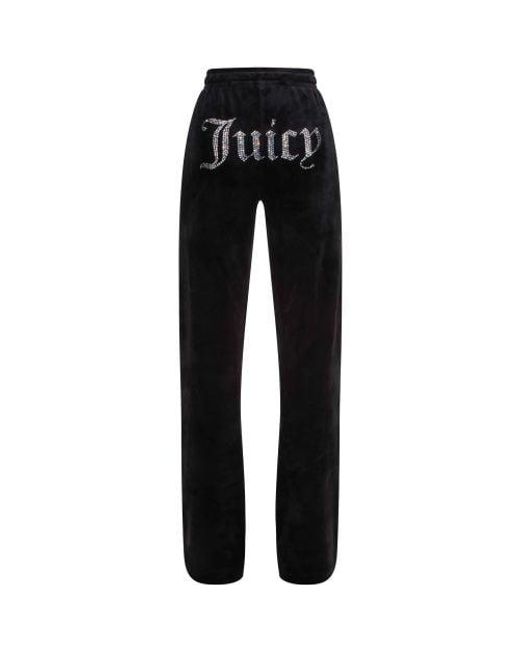 Juicy Couture Black Tina Track Pant