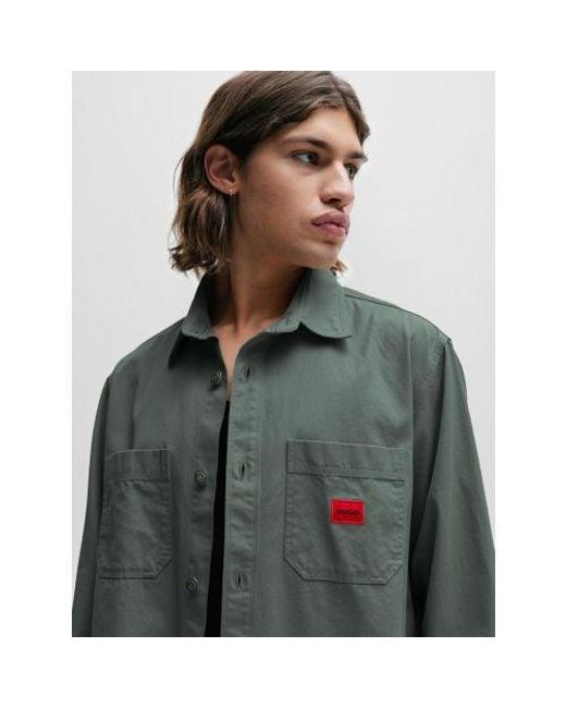 HUGO Green Dark Erato Shirt for men