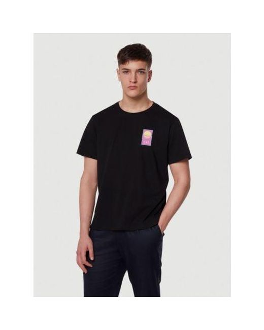CHE Black Printed Logo T-Shirt for men