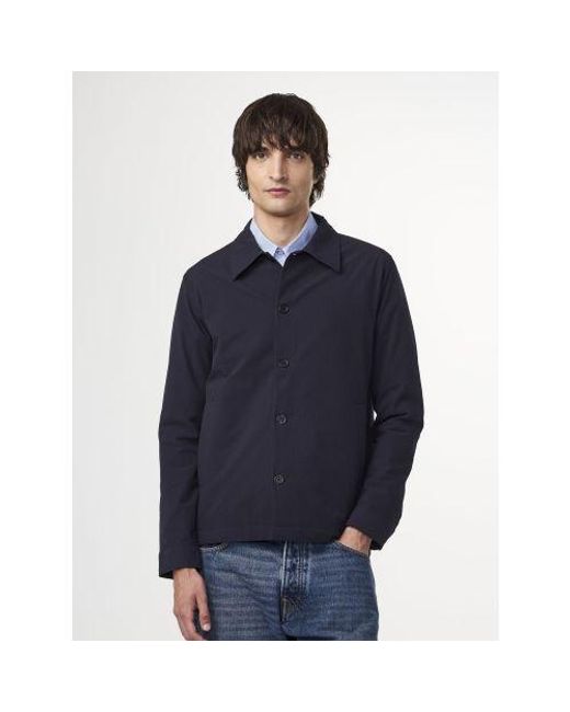 NN07 Blue Zander Jacket for men