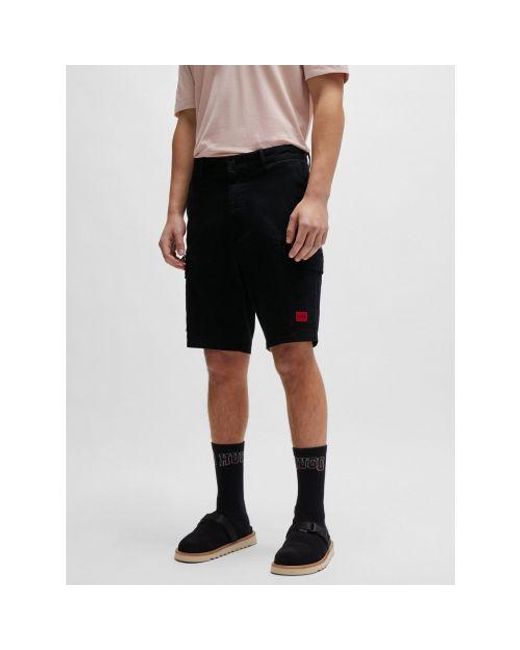 HUGO Black Johny232D Regular Fit Short for men