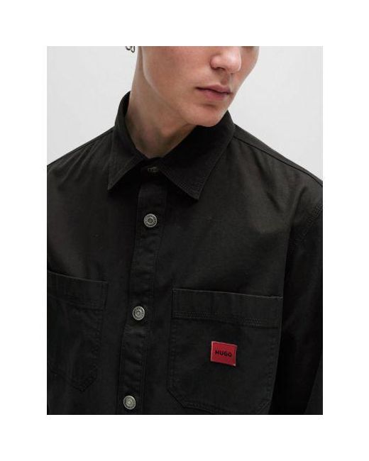 HUGO Black Erato Shirt for men