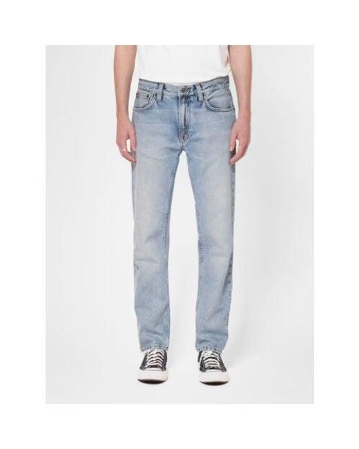 Nudie Jeans Blue Travelling Light Gritty Jackson Jean for men